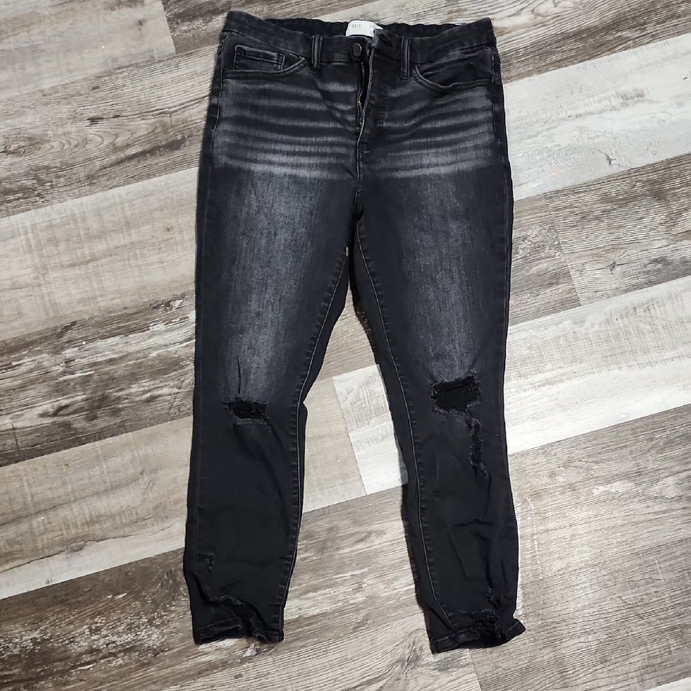 Parker Women's Black Distressed Skinny Jeans
